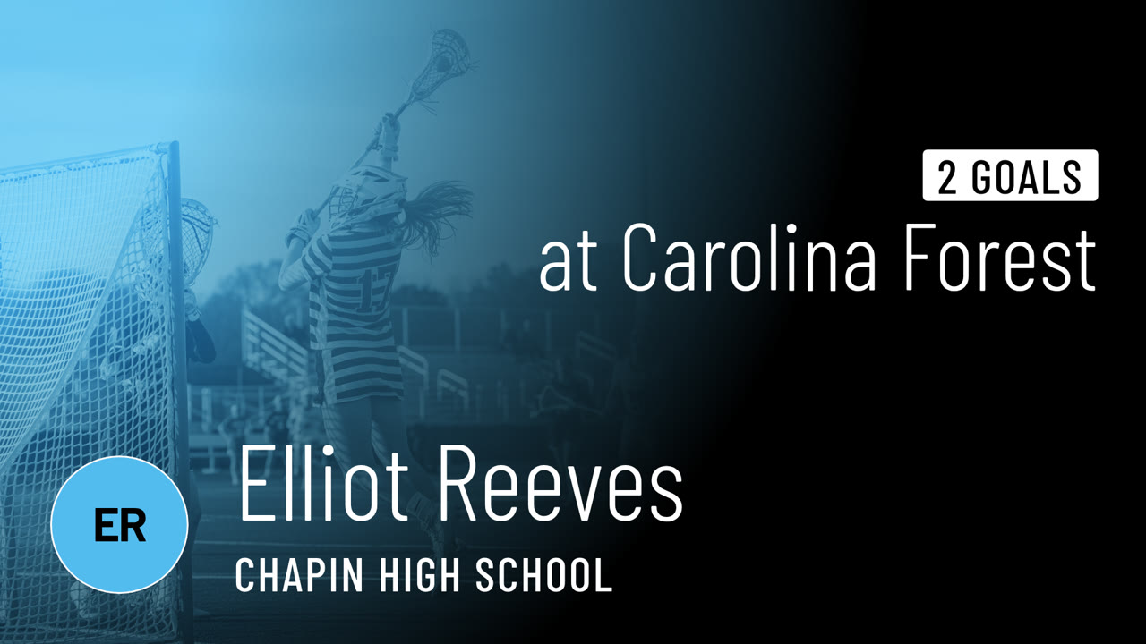 2 Goals vs Carolina Forest - Elliot Reeves highlights - Hudl