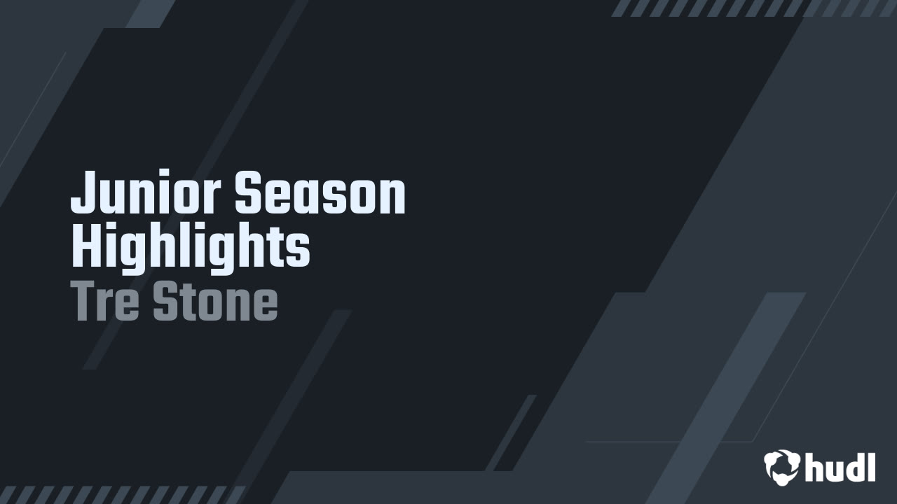 Tre' Stone - Opelika - 2025 Junior Season Highlights