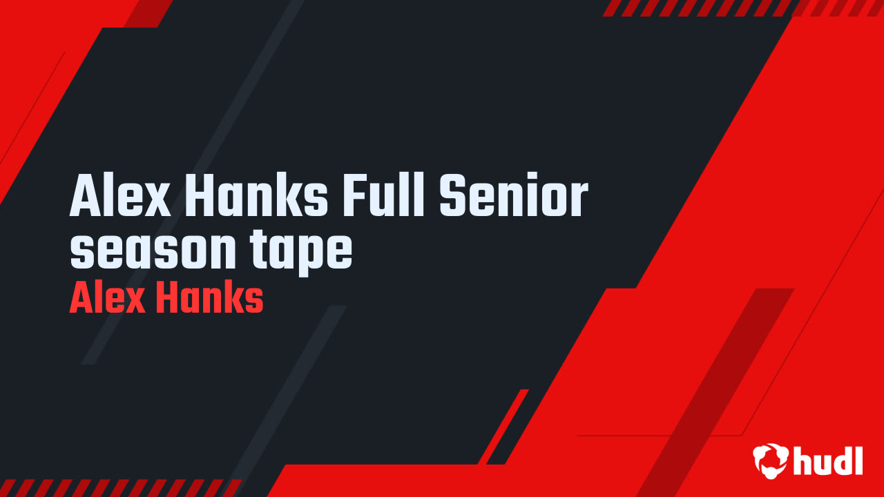 Alex Hanks - East Orange Campus - 2025 Senior Season Highlights 