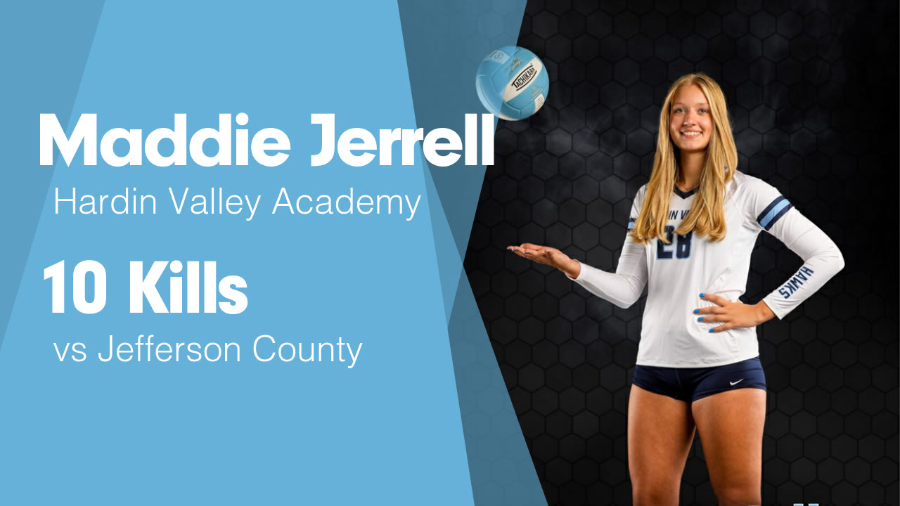 10 Kills vs Jefferson County - Maddie Jerrell highlights - Hudl