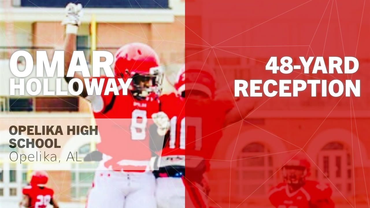 Omar Holloway S Opelika Al Video 48 Yard Reception Vs Callaway Maxpreps