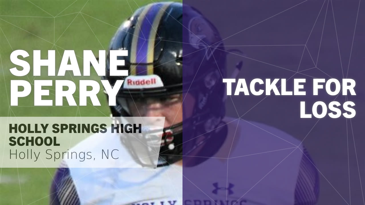 Shane Perry S Holly Springs Nc Video Tackle For Loss Vs Apex