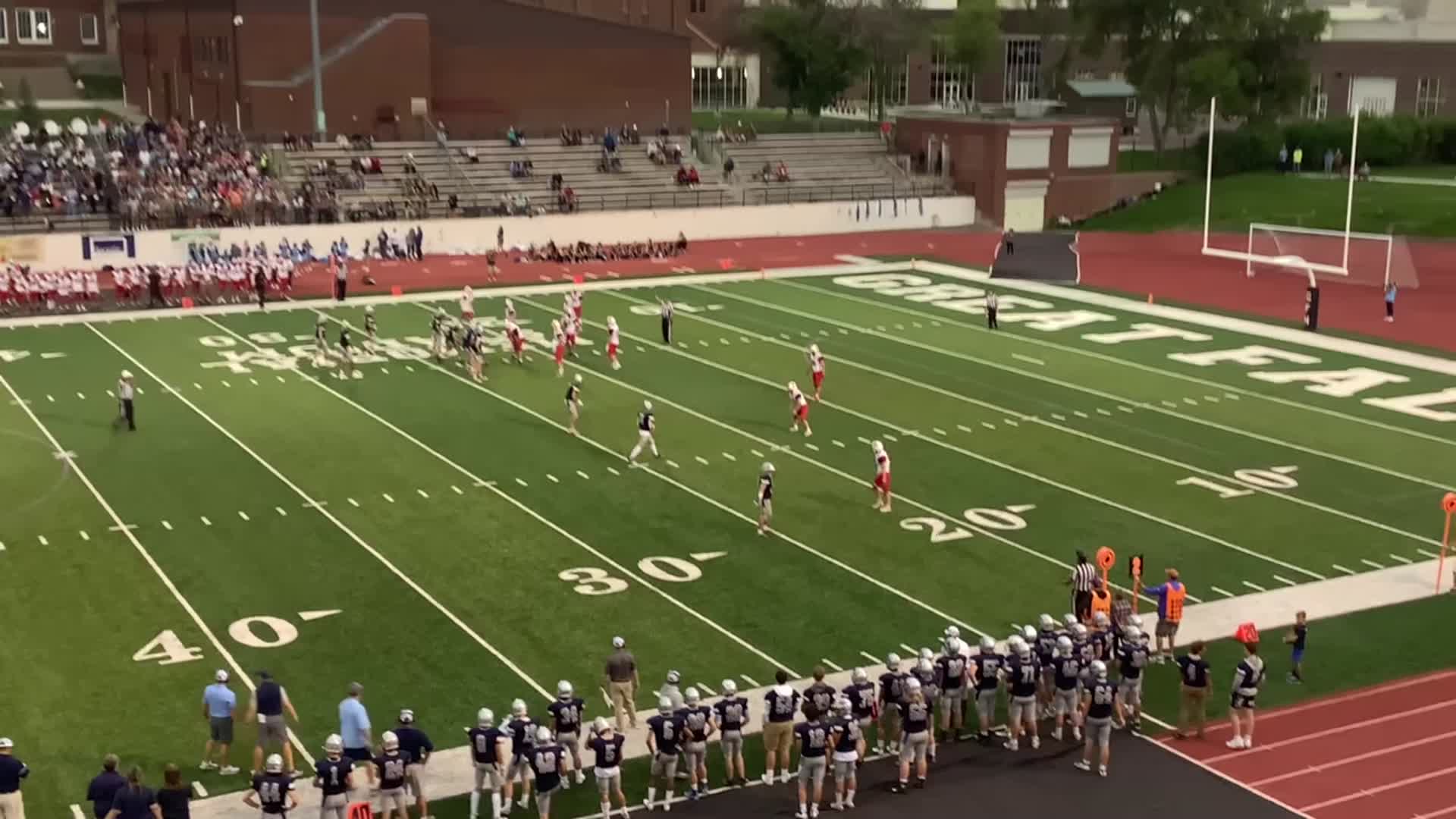 Great Falls High School Jase Applebee highlights Hudl