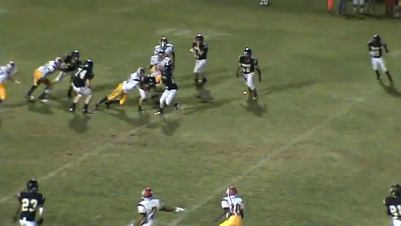 vs. Western Guilford High School JV Football Damarius Monroe