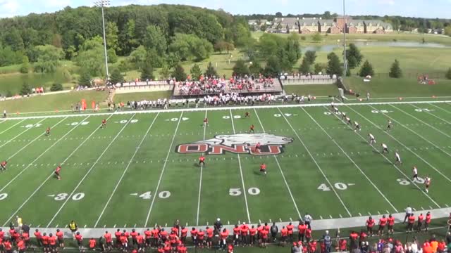 Mens Varsity Football Ohio Northern University Ada Ohio