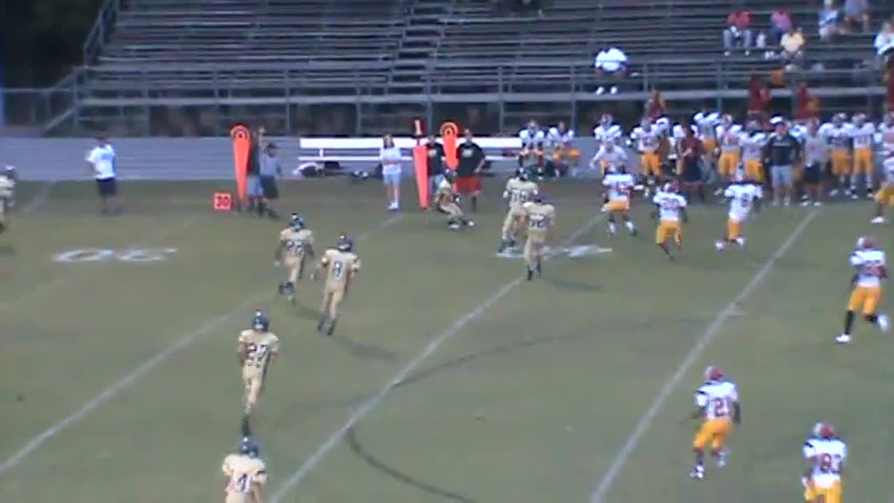 vs. Eastern Randolph High School JV Football Youre'e Wilkes