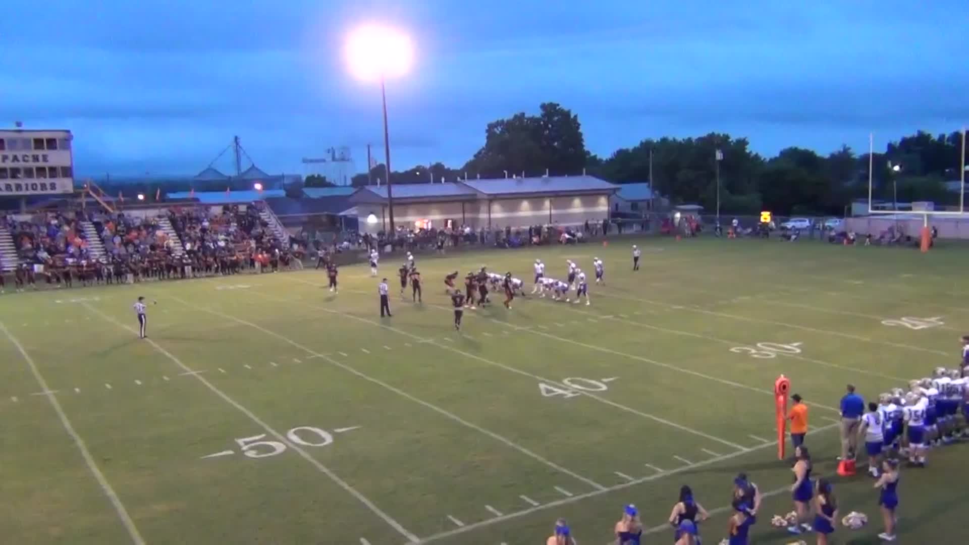 Hobart Hs Football Video Hobart Football Highlights Apache