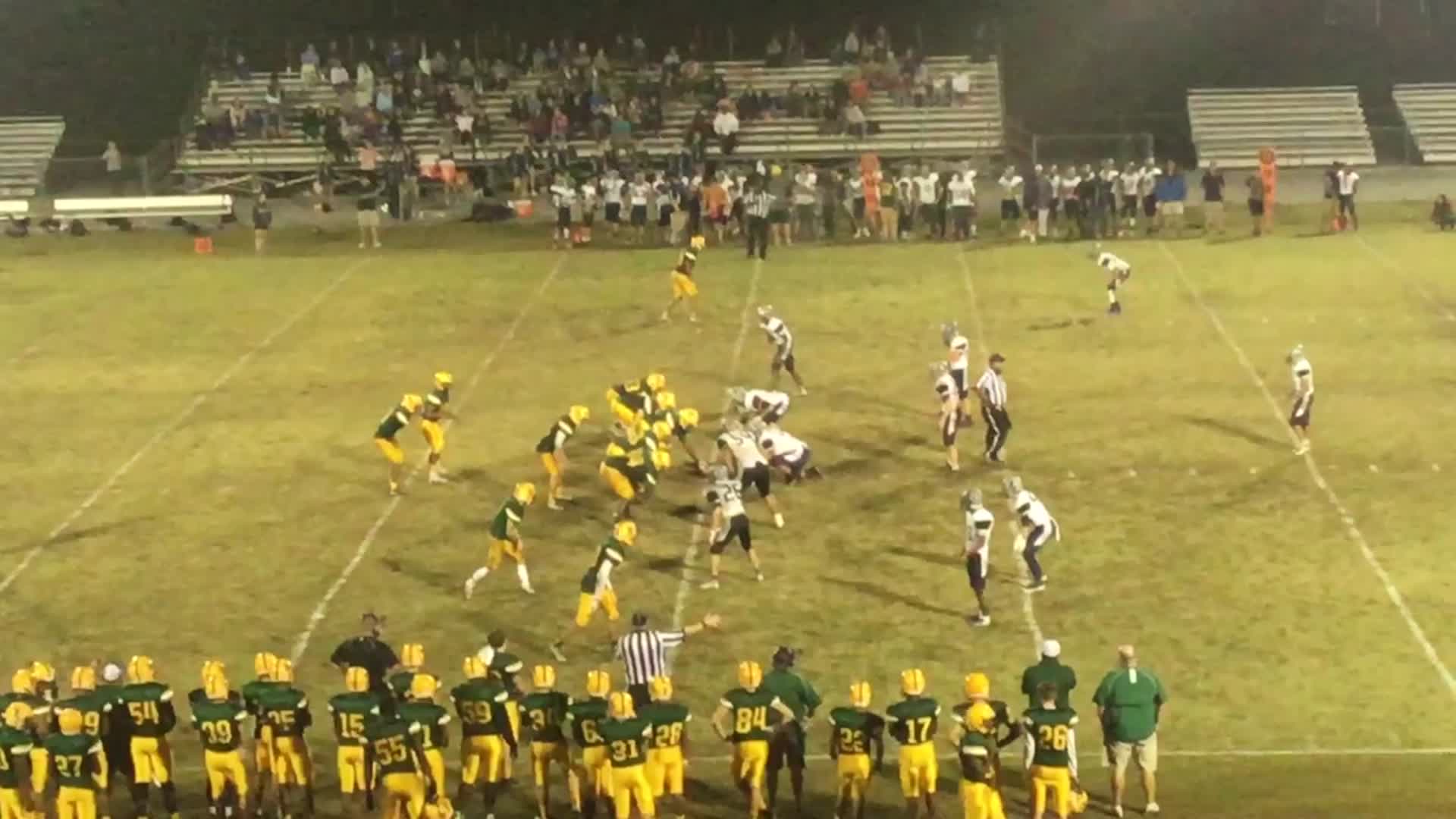 White Oak HS Football Video "White Oak football highlights Swansboro